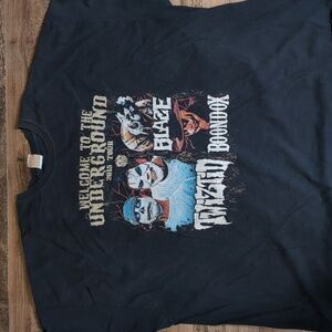 ICP Welcome to the Underground 2015 Tour Concert Tee Size 5XL in Black